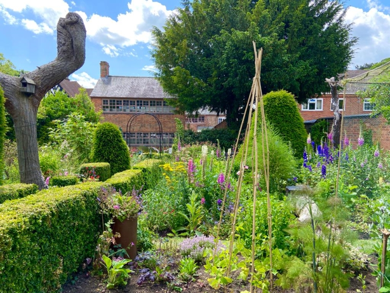 The Secret Garden at Wigston Framework Knitters Museum